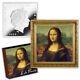 Niue 2022 1oz Silver Treasures of the World Painting Mona Lisa Proof CoA capsule