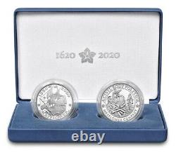 PRESALE400th Anniversary of the Mayflower Voyage Silver Proof Coin and Medal Set