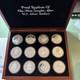 PROOF SILVER COINS OF THE MOST DESIRED SILVER DOLLARS, Lot of 12 1 Ounce. 999