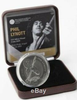 Phil Lynott Silver Proof Coin Ireland 2019 Limited Edition -Ready to Ship/Post