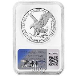 Presale 2023-S Proof $1 American Silver Eagle NGC PF70UC ER Blue Label