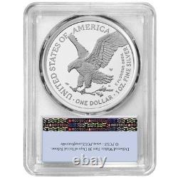Presale 2025-W Proof $1 American Silver Eagle Laser Beam Privy PCGS PR69DCA