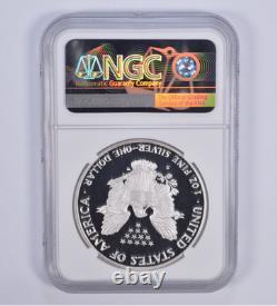 Proof 9.9 1986-S American Silver Eagle $1 NGC X NGCX Almost PERFECT