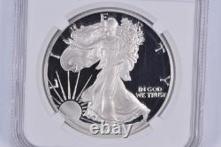 Proof 9.9 1986-S American Silver Eagle $1 NGC X NGCX Almost PERFECT