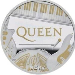 Queen 2020 UK One Ounce Silver Proof Coin LE 7500. SOLD OUT AT THE MINT