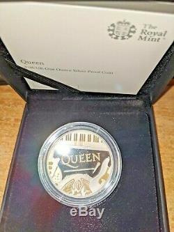 Queen Music 2020 Royal Mint Silver Proof £2 Coin Freddie Mercury- Box 7500 only
