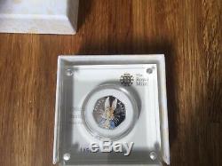 RARE Collector coin 2016 Peter Rabbit coloured 50p silver proof coin PERFECT