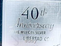 REVERSE PROOF 3 oz 2022 Libertad Mexico 999+ Silver Coin Bar Banco de México