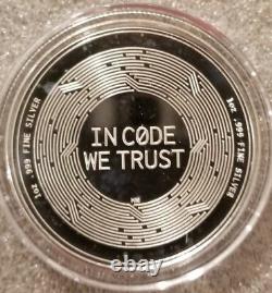 Ripple XRP 1 oz. 999 silver commemorative coin crypto currency bitcoin btc eth