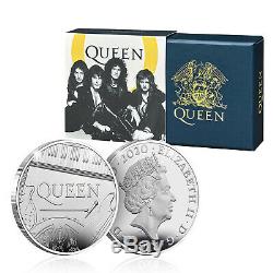 Royal Mint Queen £1 Coin 2020 Limited Edition Half Ounce Silver Proof One Pound