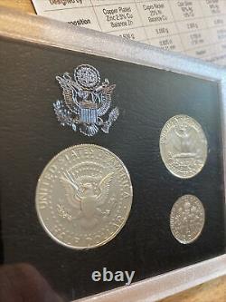 SILVER Proof Set Coins Box Lot COA 1992-S US MINT Kennedy 90% Bullion Collector