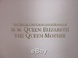 Silver Proof Coin Collection for HRH Queen Elizabeth the Queen Mother 24 coins