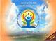 Silver Proof Coin Set 2015 International Day of Yoga 21 June Rs. 100 & 10 India