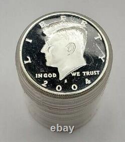 Silver Proof Half Dollar JFK Roll (20ct) Mix Date Coins in Tube