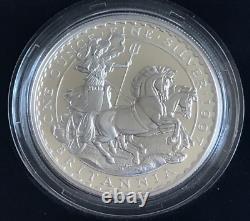 Simply Coins 1997 SILVER PROOF BRITANNIA 1OZ 2 POUNDS COIN