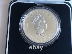 Simply Coins 1997 SILVER PROOF BRITANNIA 1OZ 2 POUNDS COIN BOXED COA MINT
