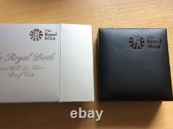 Simply Coins 2013 Royal Birth Prince George Silver Proof Five Pounds