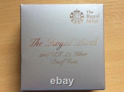 Simply Coins 2013 Royal Birth Prince George Silver Proof Five Pounds