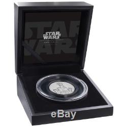 Star Wars Han Solo in Carbonite 2 oz High Relief Silver Proof Coin