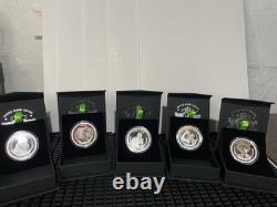 Super Troopers Chive 1oz Silver Coins With COA