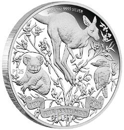 THE PERTH MINT'S 125TH ANNIVERSARY 2024 1oz SILVER PROOF $1 COIN