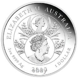 The Queen's Platinum Jubilee 2022 1oz Silver Proof Coin $1 H. M. Q. Elizabeth II