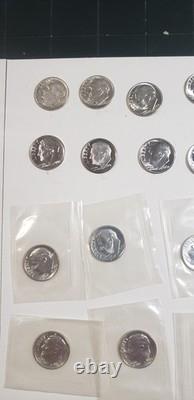 U. S. 90% SILVER COIN LOT $9.45 Face value (Mix of Business & Proof coins)