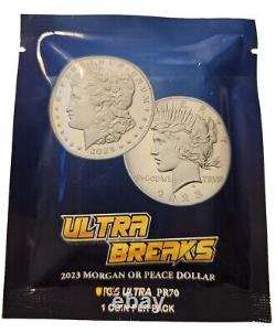 Ultra Breaks 2023 Morgan or Peace Dollar UNOPENED MYSTERY COIN